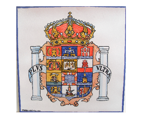 Azulejo escudo Cádiz